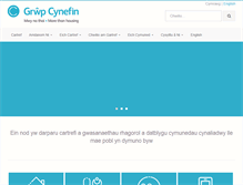 Tablet Screenshot of grwpcynefin.org